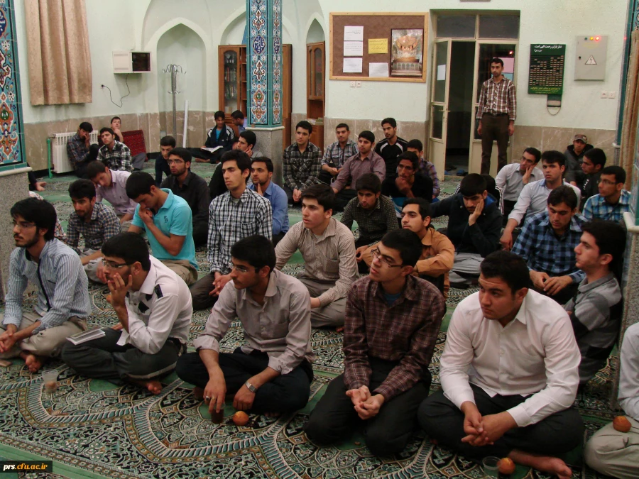 برگزاری مراسم دعای توسل و پرسمان دانشجویی 2 2