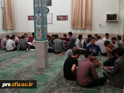 بازدید مسئول بسیج دانشجویی استان سمنان از حلقه های صالحین 6