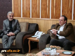 دیدار دکتر مهر محمدی رییس دانشگاه فرهنگیان با استاندار سمنان 5