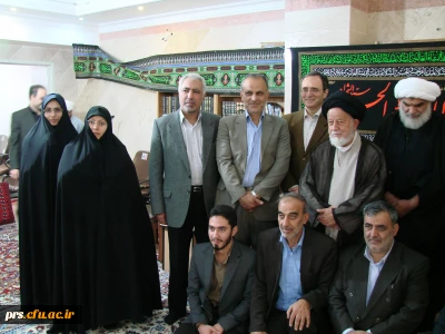 دیدار دکتر مهر محمدی رییس دانشگاه فرهنگیان با امام جمعه محترم  سمنان