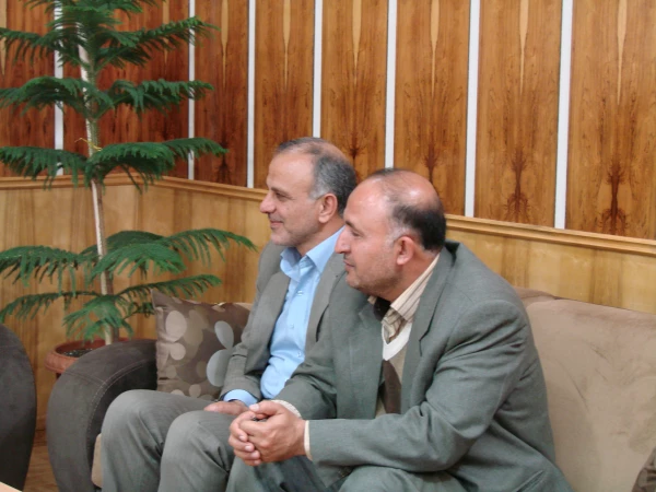 دیدار دکتر مهر محمدی با مهندس وکیلی، استاندار سمنان 2