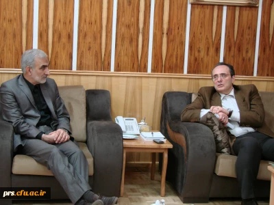 دیدار دکتر مهر محمدی با مهندس وکیلی، استاندار سمنان