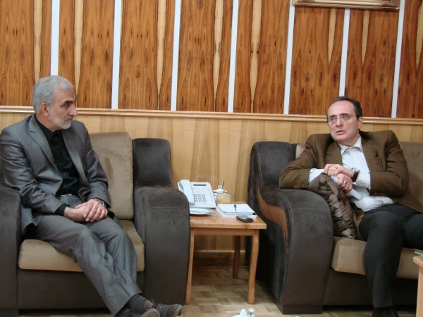 دیدار دکتر مهر محمدی با مهندس وکیلی، استاندار سمنان 3