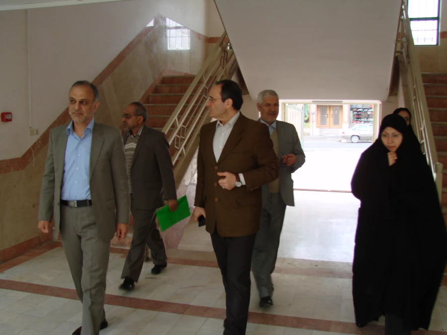 بازدید از ساختمان جدید پردیس الزهرا (س) سمنان و زمین پردیس های استانی 4