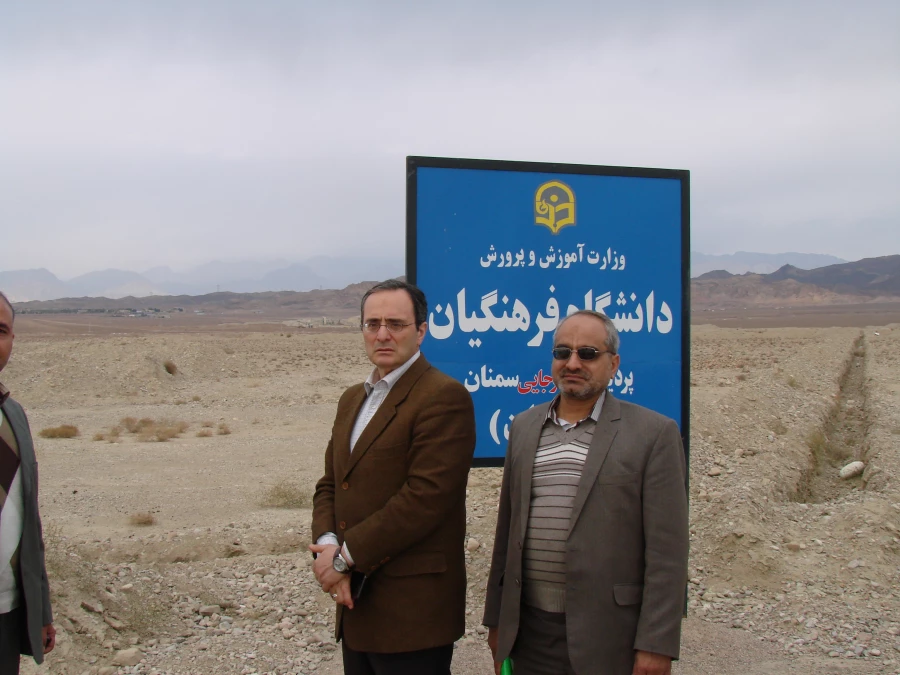 بازدید از ساختمان جدید پردیس الزهرا (س) سمنان و زمین پردیس های استانی 5