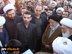 استقبال از آیت الله نوری همدانی1