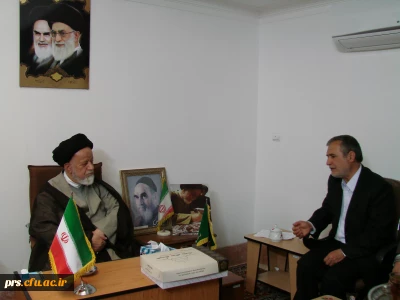 دیدار رئیس محترم پردیس شهید رجایی با نماینده ولی فقیه در استان سمنان