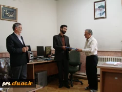 جلسه معارفه مسئول حراست پردیس شهید رجائی 2