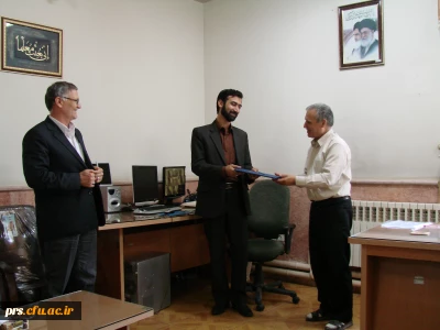 جلسه معارفه مسئول حراست پردیس شهید رجائی