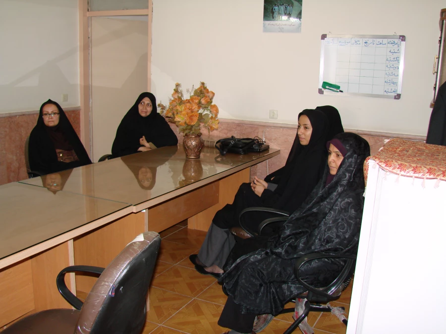 جلسه معارفه مسئول حراست پردیس شهید رجائی 4