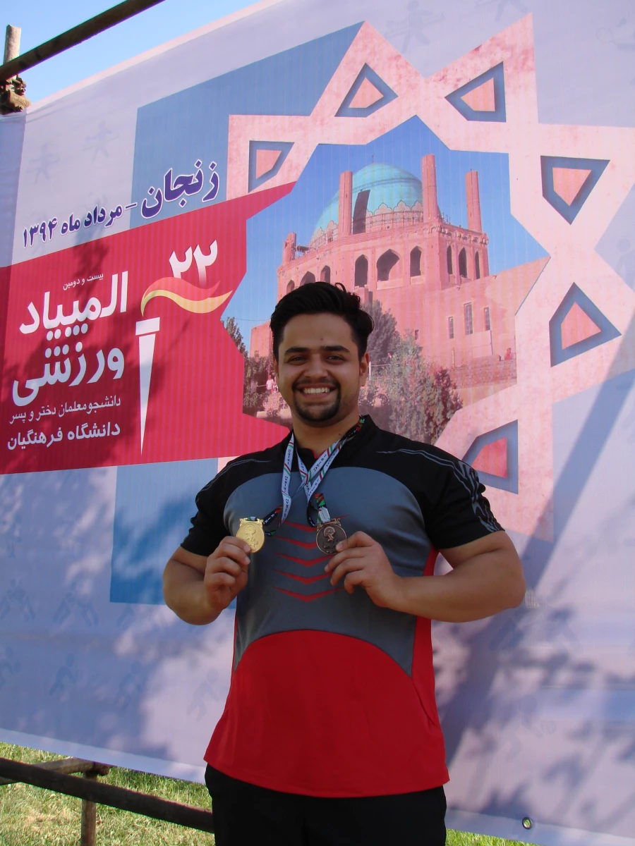 کسب دو مدال طلا ، یک مدال نقره و یک مدال برنز در المپیاد ورزشی دانشجو معلمان دانشگاه فرهنگیان سراسر کشور 12