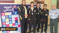 کسب دو مدال طلا ، یک مدال نقره و یک مدال برنز در المپیاد ورزشی دانشجو معلمان دانشگاه فرهنگیان سراسر کشور 17