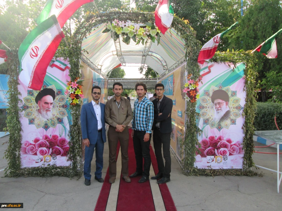 کسب مقام اول رشته معرق در بیست و پنجمین جشنواره علمی - ادبی و هنری دانشجو معلمان سراسر کشور 4