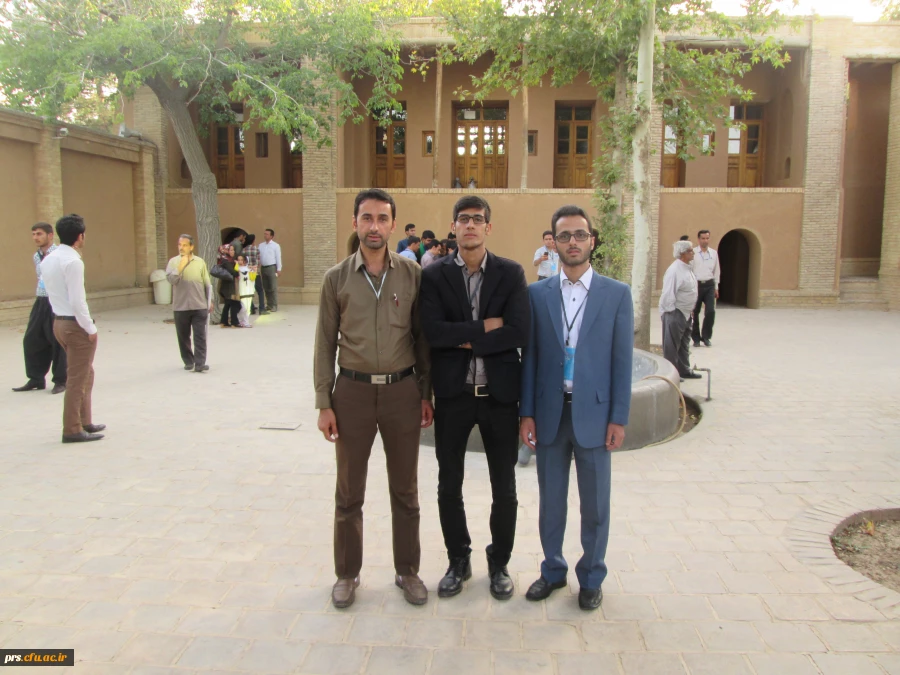 کسب مقام اول رشته معرق در بیست و پنجمین جشنواره علمی - ادبی و هنری دانشجو معلمان سراسر کشور 5