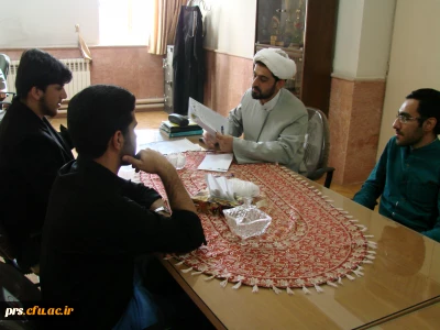 جلسه اعضانشریه رهروان بصیرت با مسئول نهاد