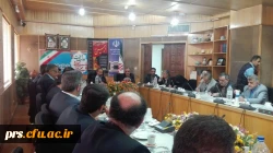 دیدار مدیریت استانی دانشگاه فرهنگیان و سرپرست پردیس الزهرا س سمنان با استاندار سمنان 3