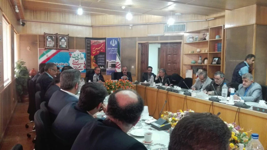 دیدار مدیریت استانی دانشگاه فرهنگیان و سرپرست پردیس الزهرا س سمنان با استاندار سمنان 3