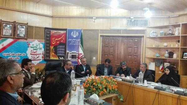 دیدار مدیریت استانی دانشگاه فرهنگیان و سرپرست پردیس الزهرا س سمنان با استاندار سمنان 4