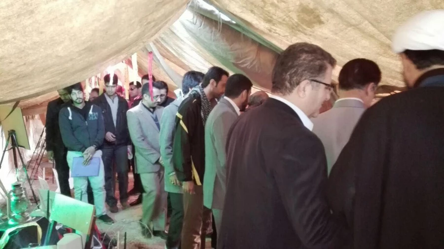 برپایی نمایشگاه به مناسبت هفته بسیج 6