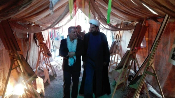 برپایی نمایشگاه به مناسبت هفته بسیج 8