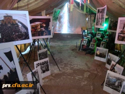 بازدید سردار شاهچراغی از نمایشگاه عکس و پوستر بسیج 6