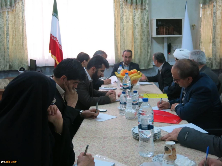 برگزاری جلسه هیات امنای دانشگاه فرهنگیان استان سمنان با حضور استاندار سمنان  2