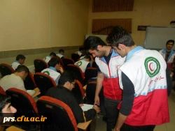 برگزاری آزمون دوره های 40 ساعته و 35 ساعته هلال احمر 3