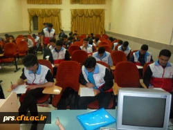 برگزاری آزمون دوره های 40 ساعته و 35 ساعته هلال احمر 4