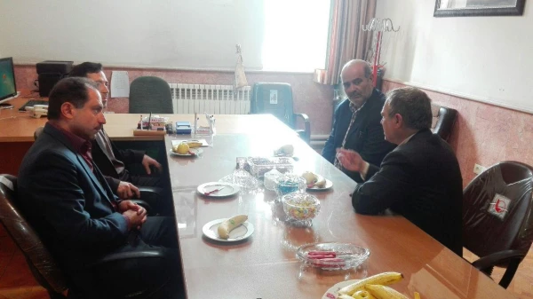 بازدید مدیر کل مالی دانشگاه فرهنگیان از پردیس شهید رجایی سمنان 2