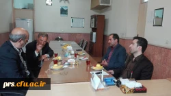 بازدید مدیر کل مالی دانشگاه فرهنگیان از پردیس شهید رجایی سمنان 3