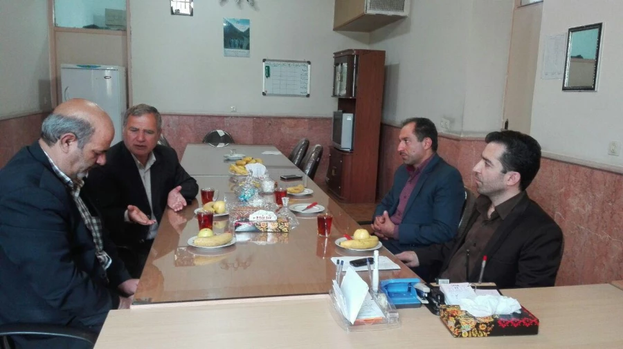 بازدید مدیر کل مالی دانشگاه فرهنگیان از پردیس شهید رجایی سمنان 4