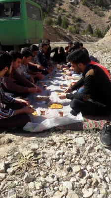 اردوی تفریحی و علمی کانون ایرانشناسی و ایرانگردی (روستای ملاده ) 2