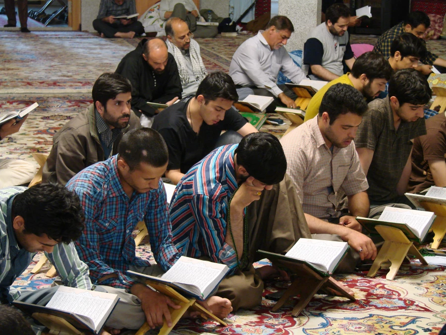 برگزاری مراسم معنوی اعتکاف 4