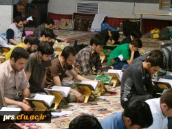 برگزاری مراسم معنوی اعتکاف 5