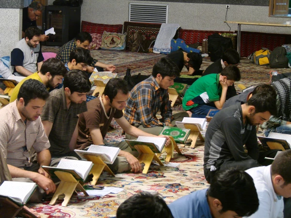 برگزاری مراسم معنوی اعتکاف 5