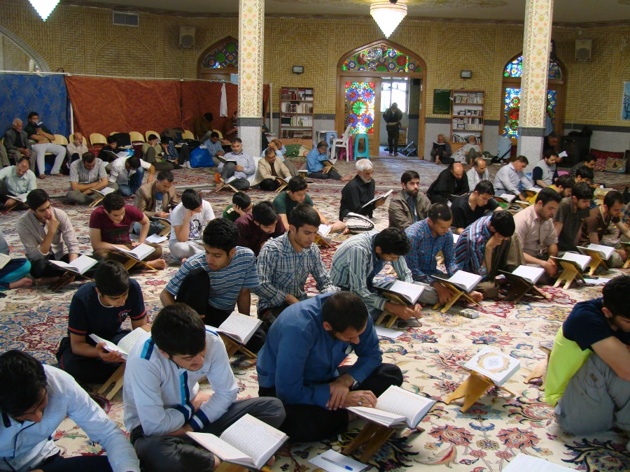 برگزاری مراسم معنوی اعتکاف 6