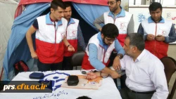 ایستگاه سلامت به مناسبت هفته هلال احمر 2
