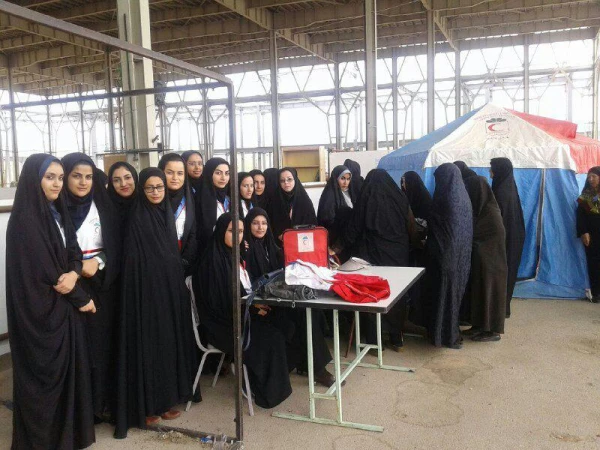 ایستگاه سلامت به مناسبت هفته هلال احمر 6