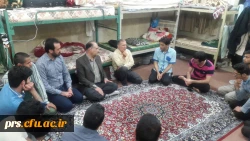 بازدید مدیریت استانی و مسئولان پردیس شهید رجایی از خوابگاه ها به مناسبت هفته خوابگاه ها 3