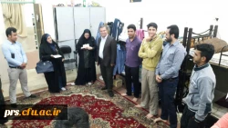 بازدید مدیریت استانی و مسئولان پردیس شهید رجایی از خوابگاه ها به مناسبت هفته خوابگاه ها 5