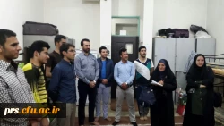 بازدید مدیریت استانی و مسئولان پردیس شهید رجایی از خوابگاه ها به مناسبت هفته خوابگاه ها 6