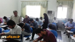 بازدید سرپرست مدیریت استان از امتحانات پایان ترم دانشجویان  5