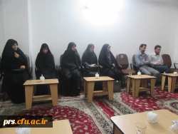 دیدار سرپرست مدیریت استانی،مسئول نهاد نمایندگی ،کارکنان و تعدادی از دانشجویان با نماینده ولی فقیه در استان 6