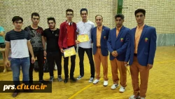 کسب مقام اول تکواندو دانشجو معلم فرزاد محمودی یکتا 2