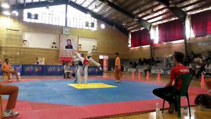 کسب مقام اول تکواندو دانشجو معلم فرزاد محمودی یکتا 3