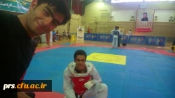 کسب مقام اول تکواندو دانشجو معلم فرزاد محمودی یکتا 4
