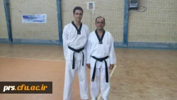 کسب مقام اول تکواندو دانشجو معلم فرزاد محمودی یکتا 5