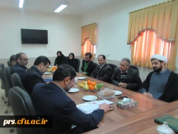 برگزاری مراسم معارفه مسئول حراست پردیس های استان سمنان جناب آقای سید حمید میرطبابایی 2