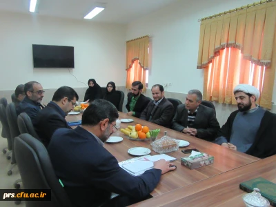 برگزاری مراسم معارفه مسئول حراست پردیس های استان سمنان جناب آقای سید حمید میرطباطبایی