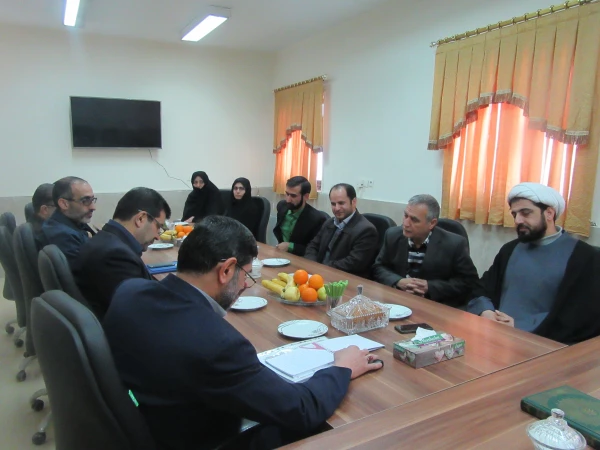 برگزاری مراسم معارفه مسئول حراست پردیس های استان سمنان جناب آقای سید حمید میرطبابایی 2